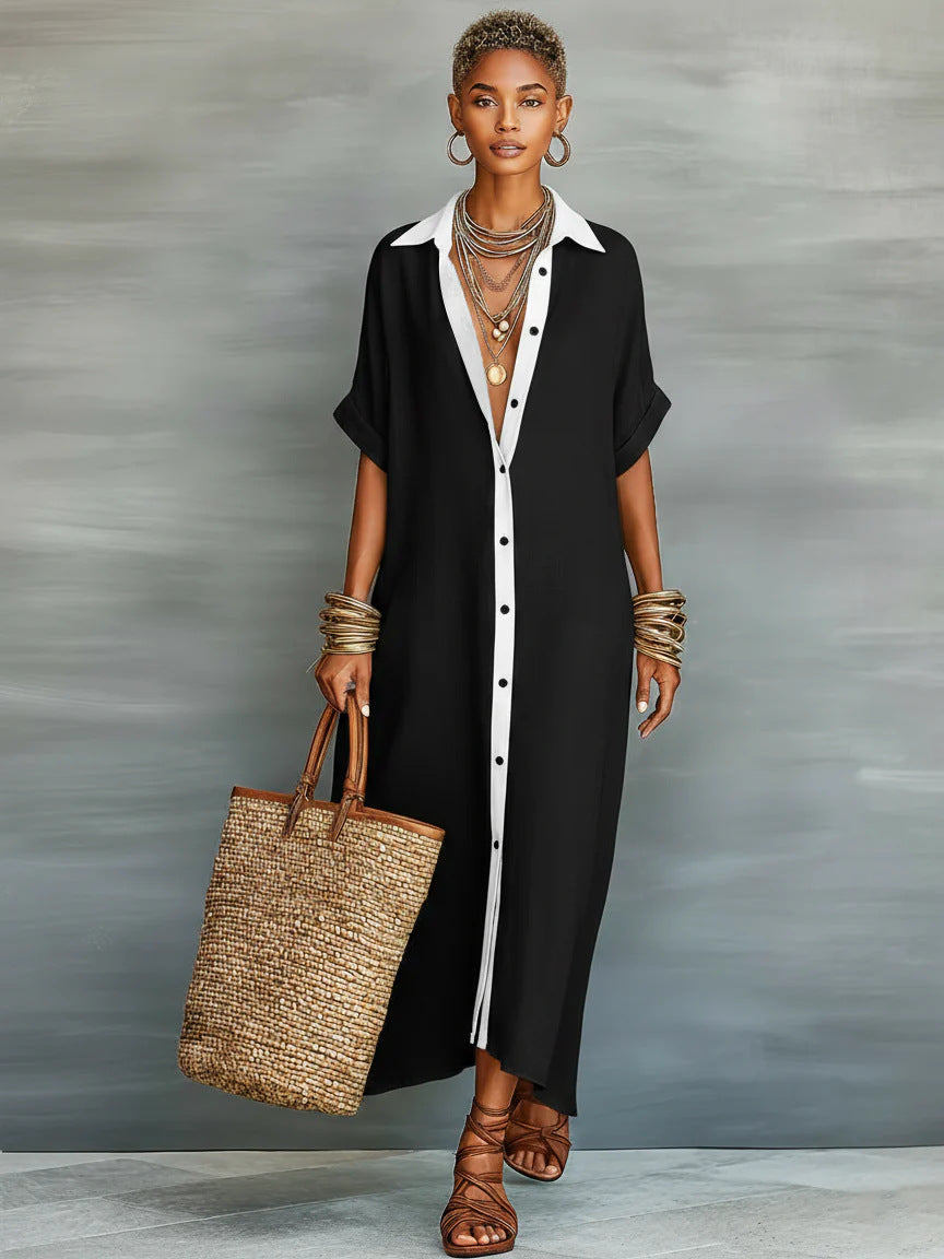 Fashionable Casua And Comfortable Resort-style Dress