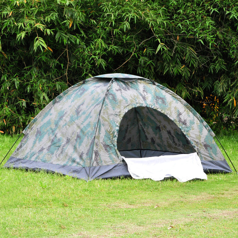 Doppeltes Tarnzelt Freizeitzelt Outdoor-Campingzelt