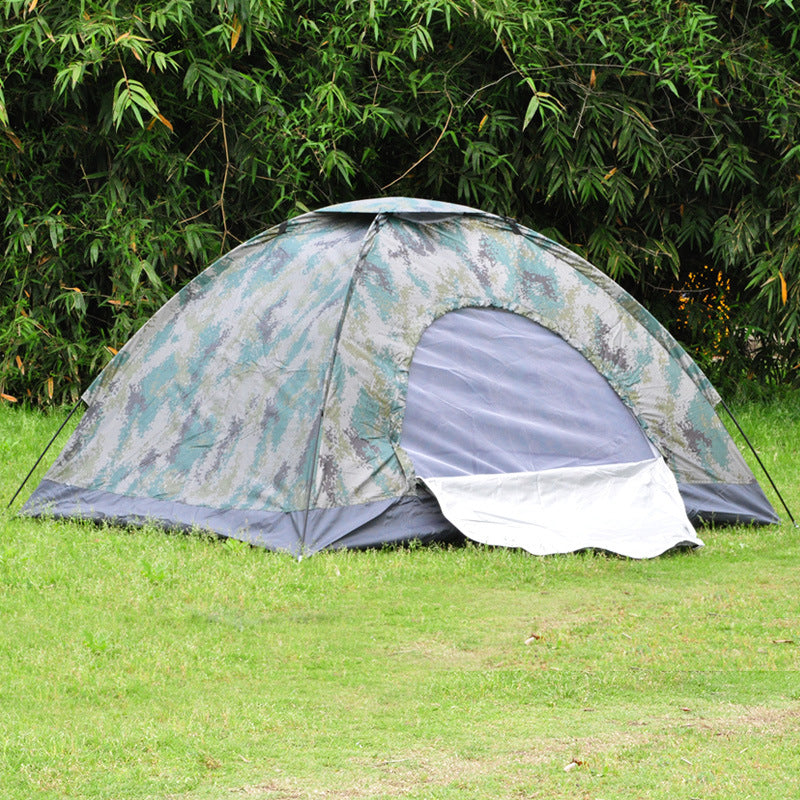 Doppeltes Tarnzelt Freizeitzelt Outdoor-Campingzelt