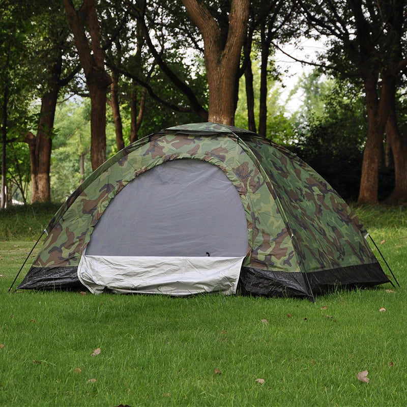 Doppeltes Tarnzelt Freizeitzelt Outdoor-Campingzelt