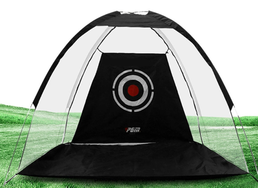 Golf-Übungsnetzzelt, Golf-Abschlagkäfig, Garten- und Rasen-Übungszelt, Golf-Trainingsausrüstung, Netzgewebe für den Außenbereich