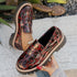 Leopard-print vintage women&