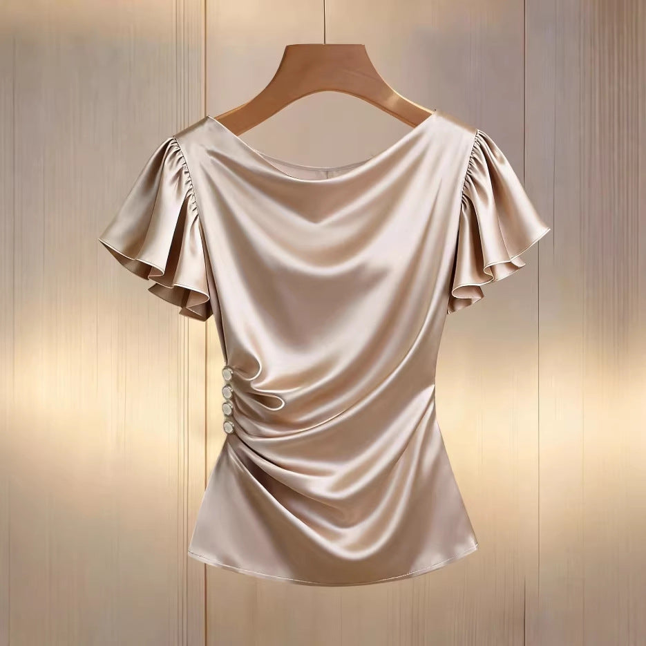 Stilvolles und minimalistisches Kurzarmtop für Damen