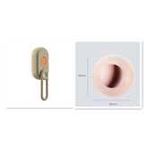 Electric cat and dog steam brush for grooming, massage, and hair removal from Bucciato pet grooming supplies.