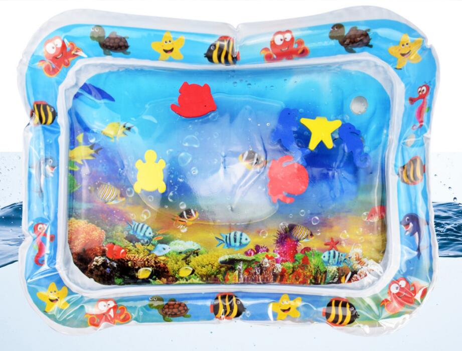 Aufblasbare Wassermatte für Babys, Sommer-Strand-Wassermatte für Kleinkinder, gepolsterte Wasserkissen für Babys und Kleinkinder, Sommerspielzeug, Babykissen 