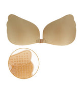 Black strapless bra by Bucciato, seamless design with smooth fabric and supportive fit, perfect for strapless outfits.