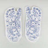 Bucciato reflexology foot massage socks with acupressure points for relieving tired feet and promoting foot physiotherapy.