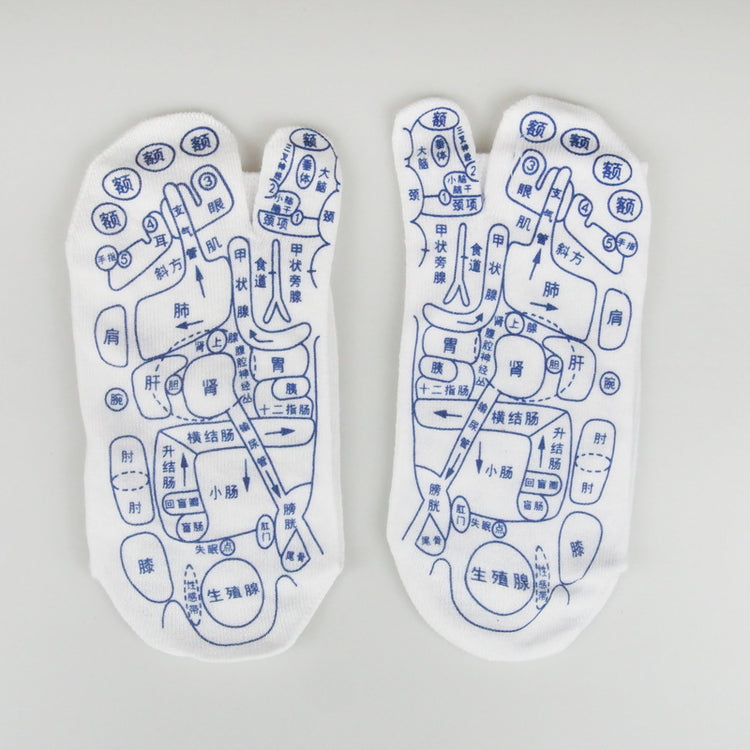 Bucciato reflexology foot massage socks with acupressure points for relieving tired feet and promoting foot physiotherapy.