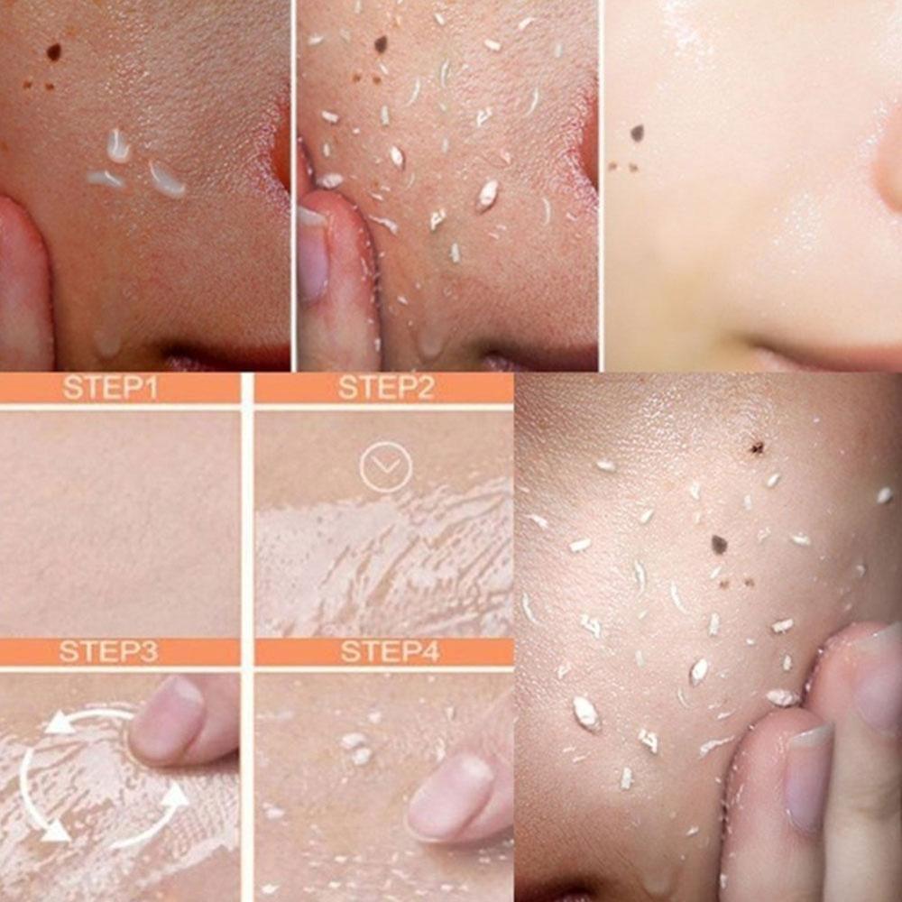 Gurke-Kokosnuss-Papaya-Gesichtspeeling-Gel-Creme Körperreinigung (rein, frisch und hochwertig, aber massentauglich).
