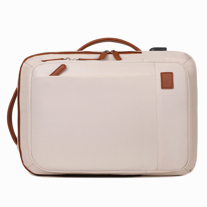 Leather business shoulder bag by Bucciato Multi-Product Store with adjustable strap and multiple compartments.
