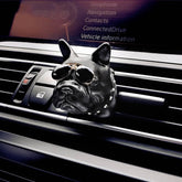 Bucciato car air outlet perfume clip attached to a vehicle air vent, showcasing a stylish car air freshener accessory.