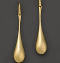 Oversized Punk-style Long Teardrop Earrings From Europe And The US