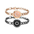 Sun-Moon Smart Sensing Couple Bracelet by Bucciato, featuring sleek design and smart sensing technology for couples.