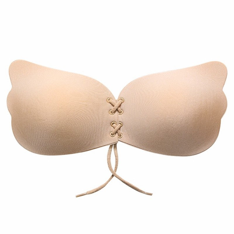 Black strapless bra from Bucciato, featuring seamless design and supportive fit, ideal for strapless or off-shoulder outfits.