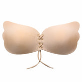 Black strapless bra from Bucciato, featuring seamless design and supportive fit, ideal for strapless or off-shoulder outfits.