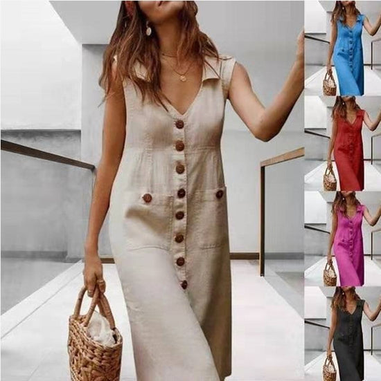 Einreihiges Kleid