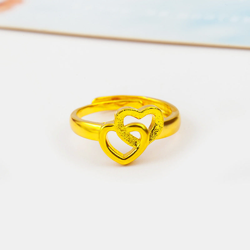 Imitationsgoldplattierter, dick vergoldeter Schmuck aus reinem Messing