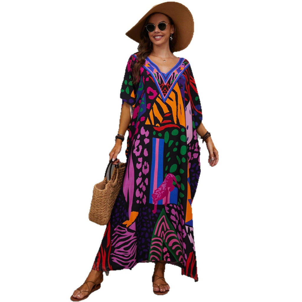 Strand-Cover-up-Rock-Bikini-Badeanzug im Hawaii-Stil