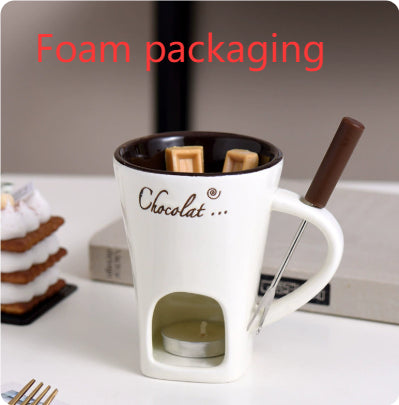 Fondue-Set, Mini-Fonduetöpfe, Schokoladen-, Käse- und Eiscreme-Fondue-Set, individueller Butterschmelzbecher, kleiner Wärmer, Küchenhelfer