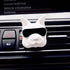 Fadou car air outlet perfume clip by Bucciato, a stylish car air freshener attached to an air vent for a fresh scent.