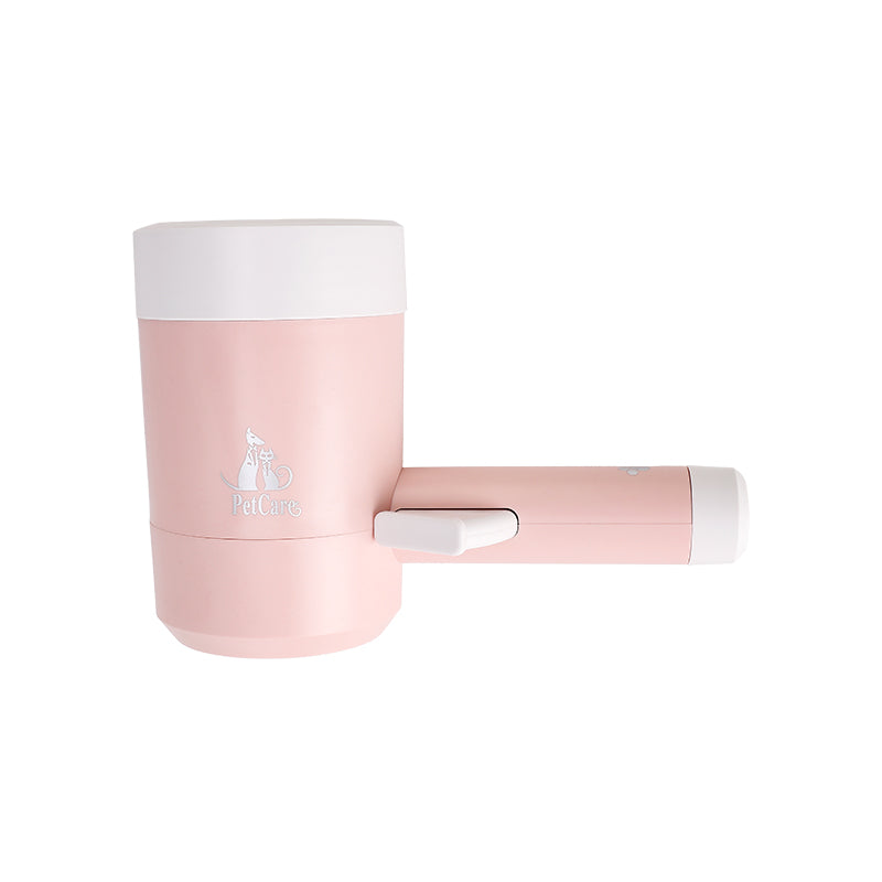 Soft silicone dog paw cleaner cup from Bucciato, designed for quick and easy pet foot washing and cleaning.