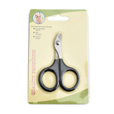 Small and medium-sized pet nail clipper from Bucciato, grooming tool with stainless steel blades for safe, precise nail trimming.