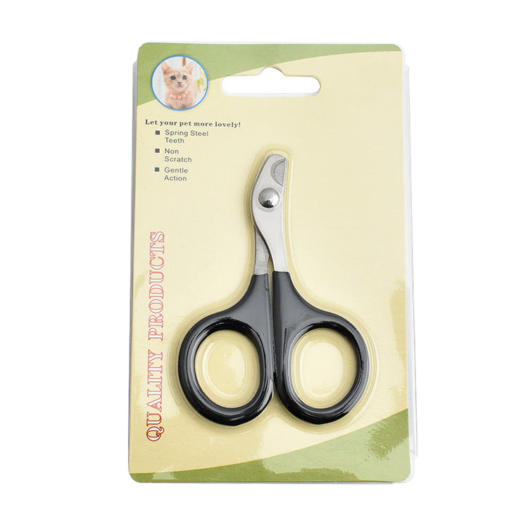 Small and medium-sized pet nail clipper from Bucciato, grooming tool with stainless steel blades for safe, precise nail trimming.