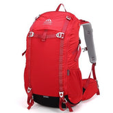 Outdoor sports and travel backpack by Bucciato, featuring adjustable straps, multiple compartments, and durable fabric for outdoor adventures.