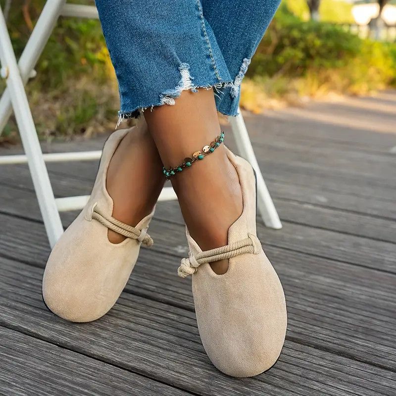 Plus-size Dopamine-style Low-cut Loafers With Soft Soles