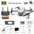 Bucciato E99pro aerial drone with foldable design, 4K dual camera and three-sided camera for high-definition aerial photography.