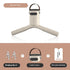 Portable travel dryer folding laundry rack by Bucciato, compact mini foldable drying rack suitable for dorms and business trips.
