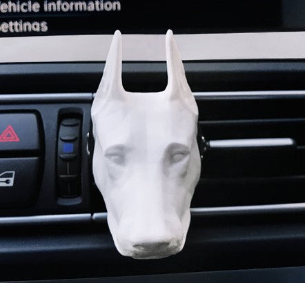 Dobermann Autoparfüm Auto Luftauslass Clip Kreativ Auto