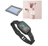 Rechargeable Bucciato smart anti-barking dog collar with HD digital display, waterproof design, and pet training features.