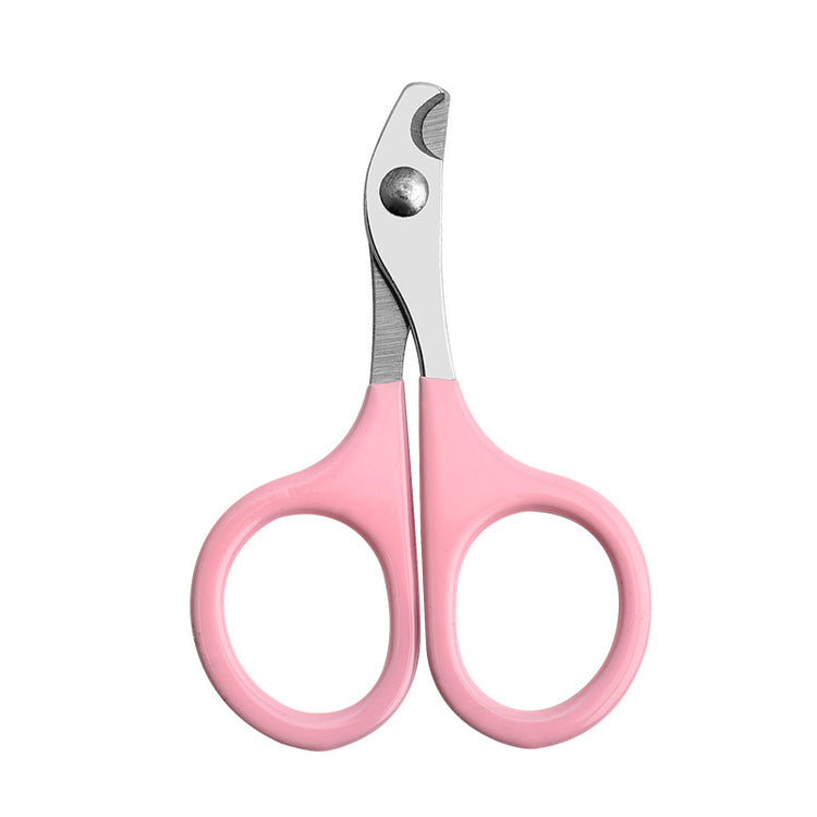 Small and medium-sized pet nail clipper from Bucciato, grooming tool with sharp blades for safe, precise nail trimming.