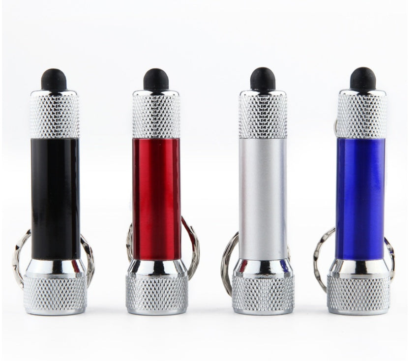 Mini-Schlüsselanhängerleuchte, Notlicht, Nachtlicht, Camping-Taschenlampe, tragbare LED-Taschenlampe, Aluminium-Schlüsselring