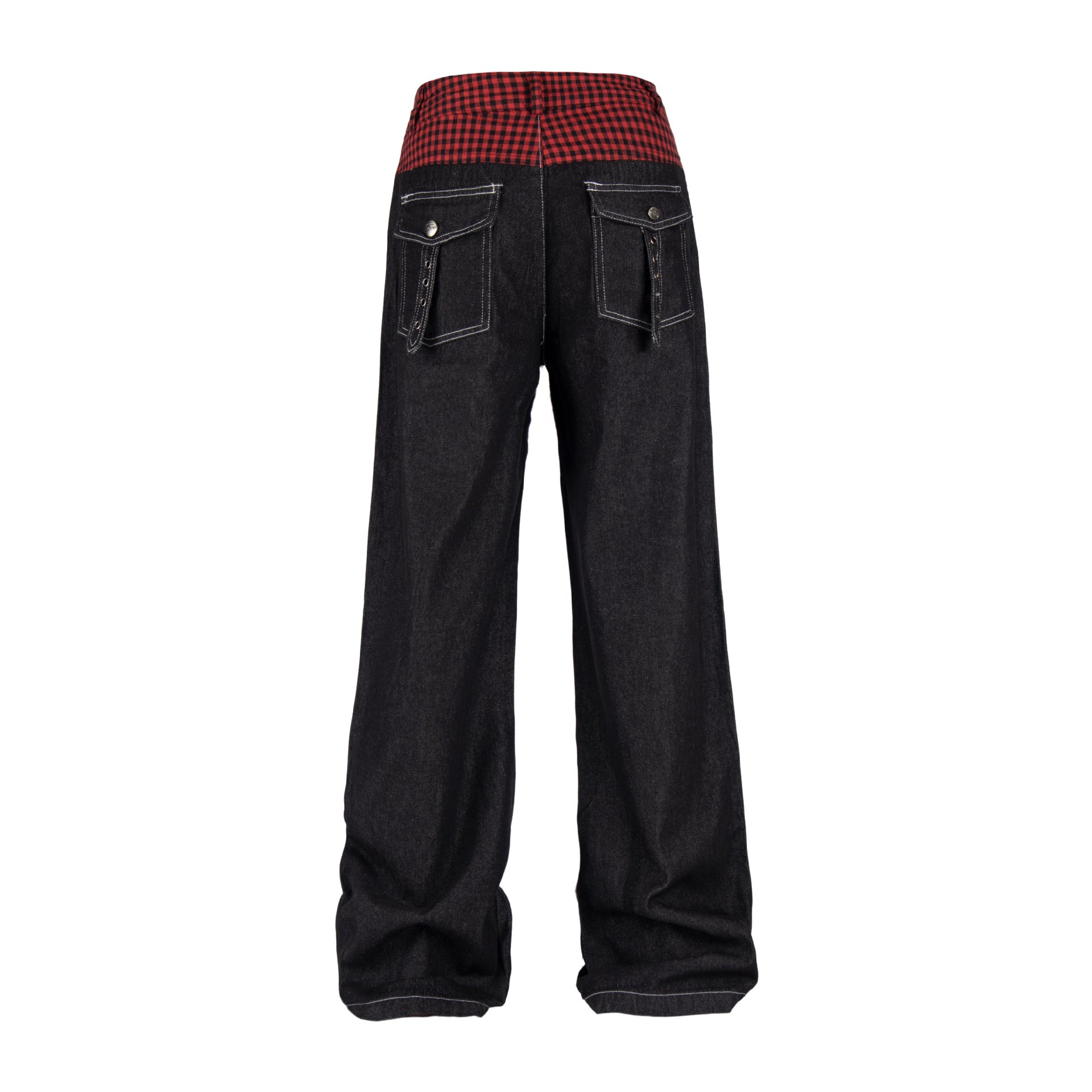 Women's Jeans With A Reverse Cross Design