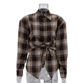 Casual Versatile Long-sleeve Shirt With A Turn-down Collar