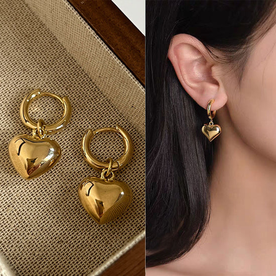 Retro Hong Kong Style Elegant Earrings For Women