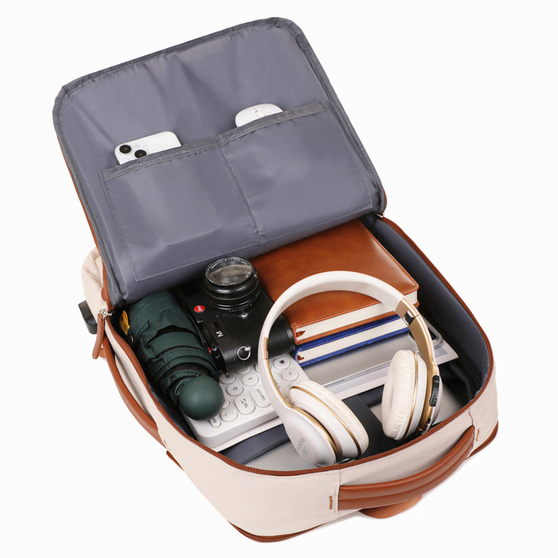 Black Bucciato Business Shoulder Bag with adjustable strap and multiple compartments for professional use.