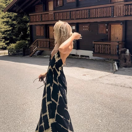 Lässiges Neckholderkleid für Damen