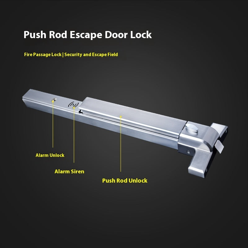 Fireproof Door Lock Stainless Steel Push Lock Fire Safety Door Lock