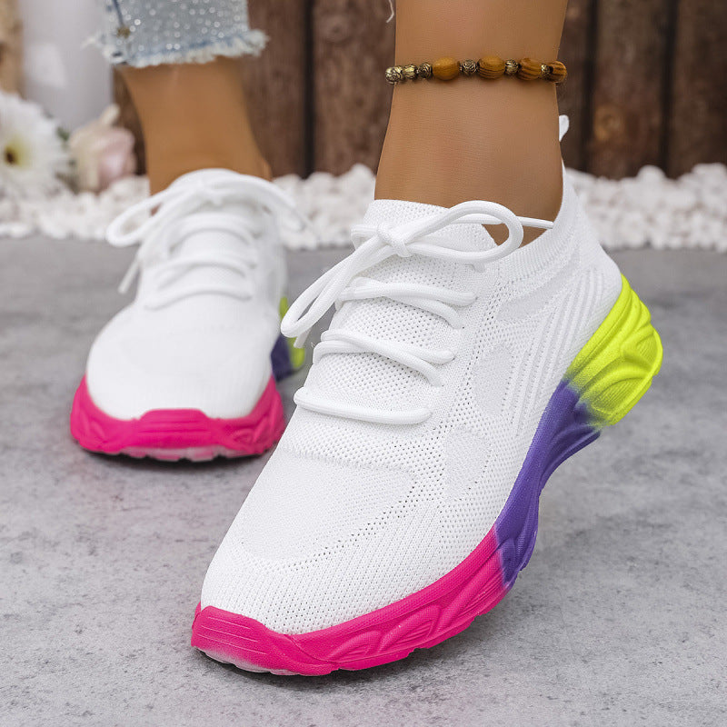 Womens Stylish Casual Low-cut Round-toe Flats