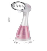 Portable Bucciato garment steamer for hand hanging ironing, with a sleek design and easy-to-use handheld operation.
