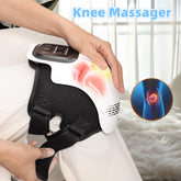 Bucciato intelligent knee massager with heating, infrared, laser, and vibration features for pain relief and comfort.