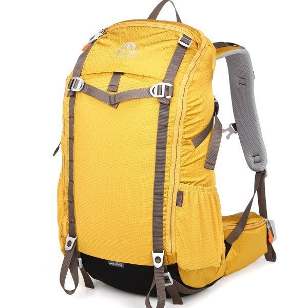 Outdoor sports and travel backpack from Bucciato, featuring multiple compartments, adjustable straps, and durable material for outdoor adventures.