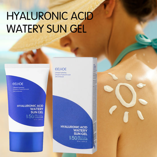 Hyaluronsäure-Feuchtigkeitsgel mit Schutzwirkung, ideal für den Sommer im Freien, feuchtigkeitsspendend, erfrischend, nicht fettend, UV-beständig