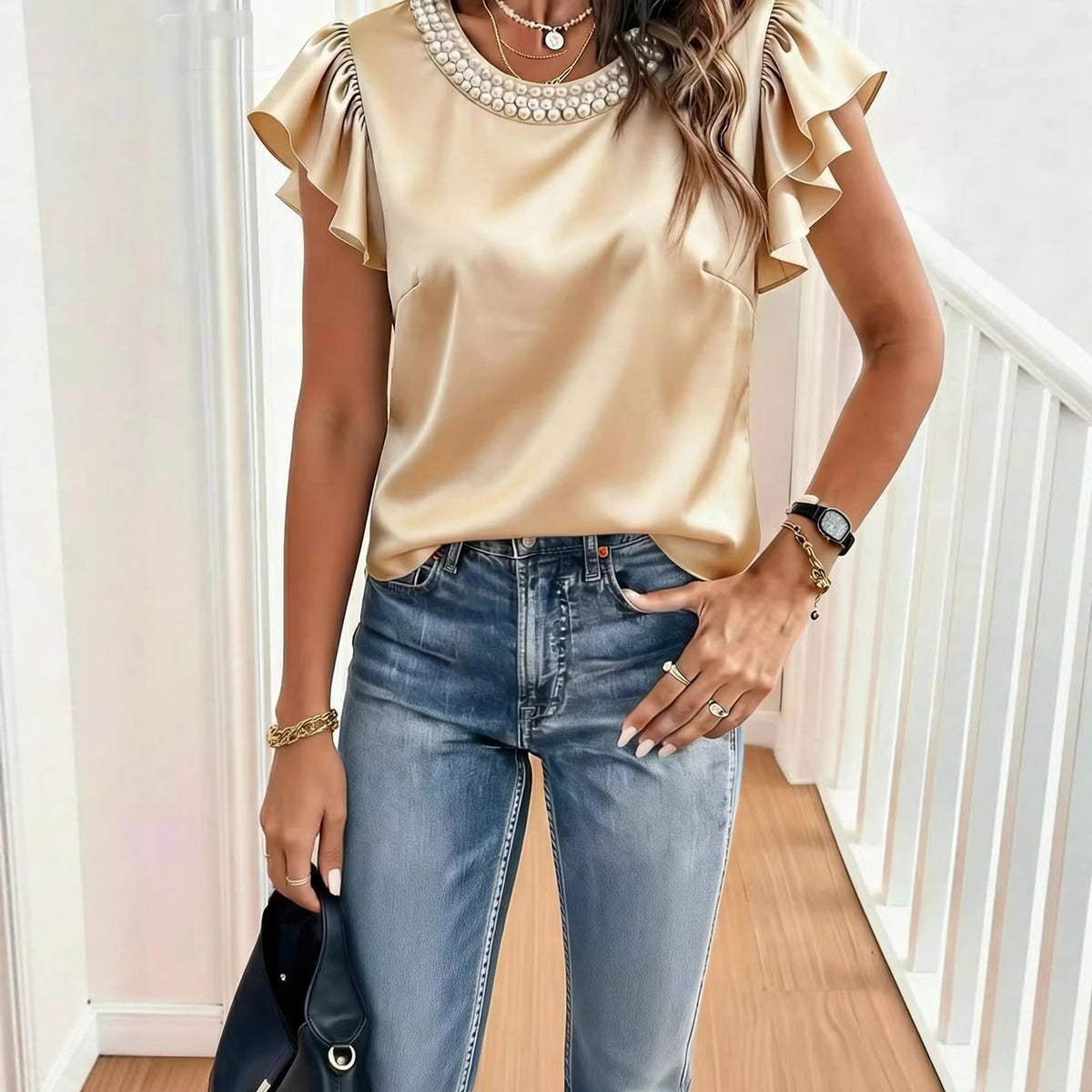 Light beige women&