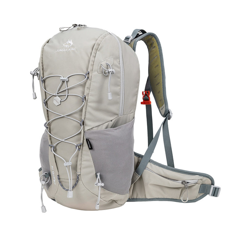 Bucciato outdoor zippered foldable hiking backpack with high capacity and adjustable straps, ideal for outdoor adventures.