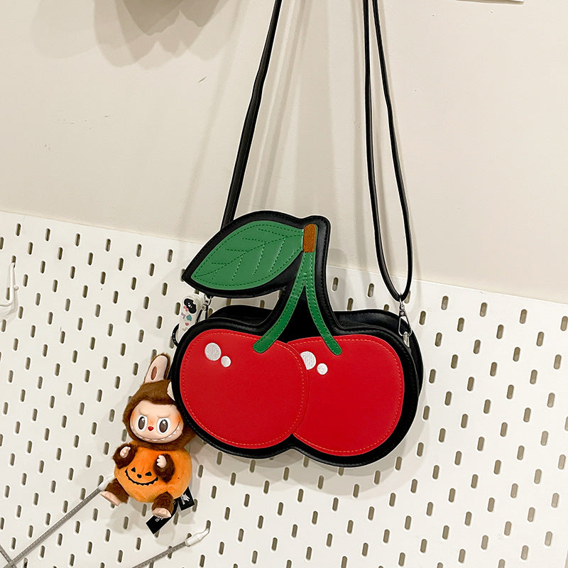 Contrast-Color Women’s Crossbody Shoulder Bag