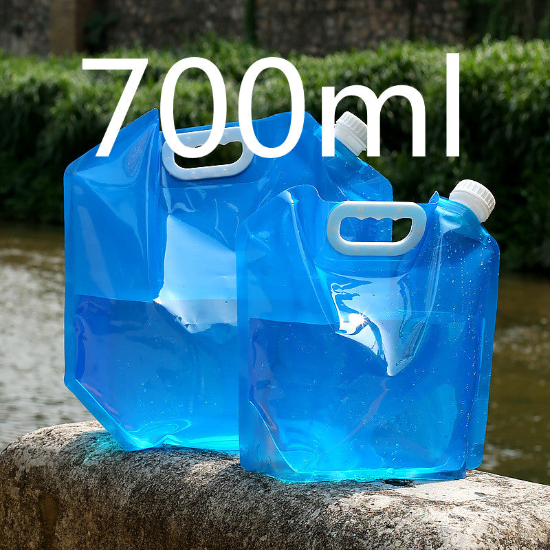 Faltbarer, tragbarer Wasserbeutel aus PVC für Outdoor-Camping und Wandern